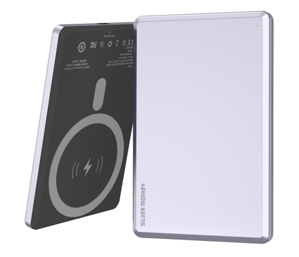 Silver Monkey Ultra Slim Powerbank MagSafe 5000mAh (purple) - 1235904 - zdjęcie 6